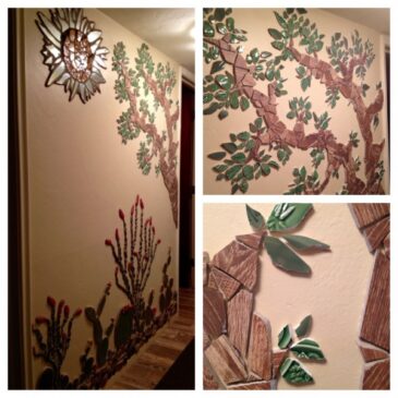 Wall Tree Mosaic